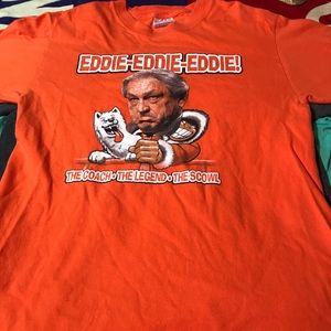 RARE Eskimo Joes Eddie Sutton OSU Basketball Shirt